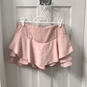 light pink skort